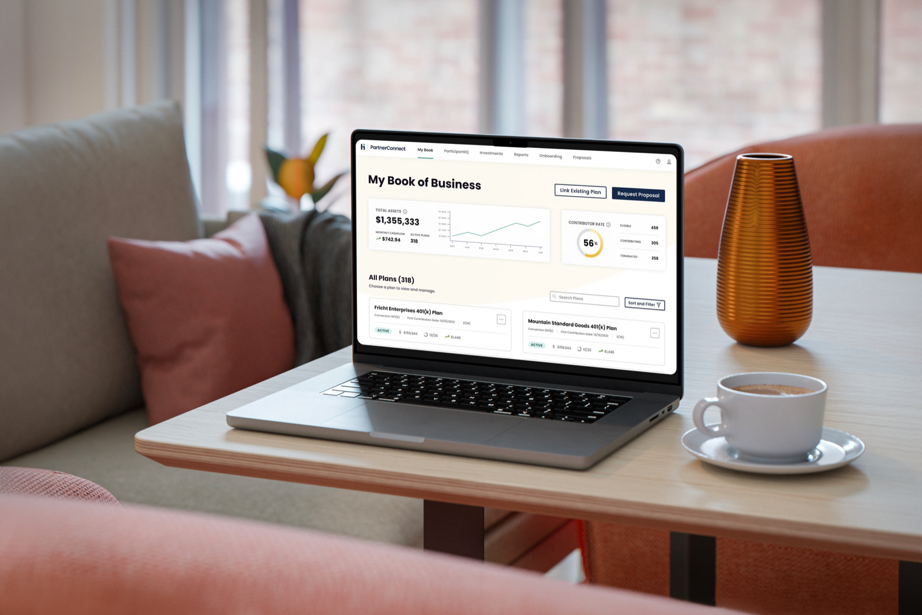 PartnerConnect dashboard